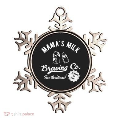 Mamas Milk Brewing Co Funny Cute Ornament