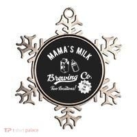 Mamas Milk Brewing Co Funny Cute Ornament thumb 0