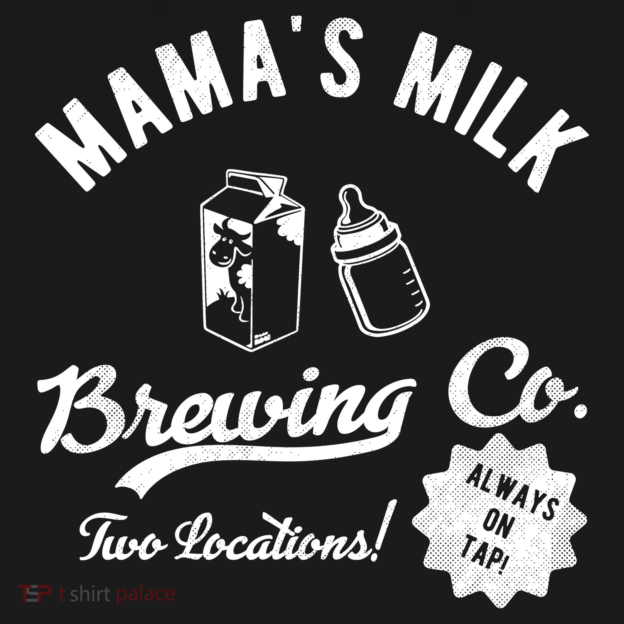 Mamas Milk Brewing Co Funny Cute Women's Tank Top