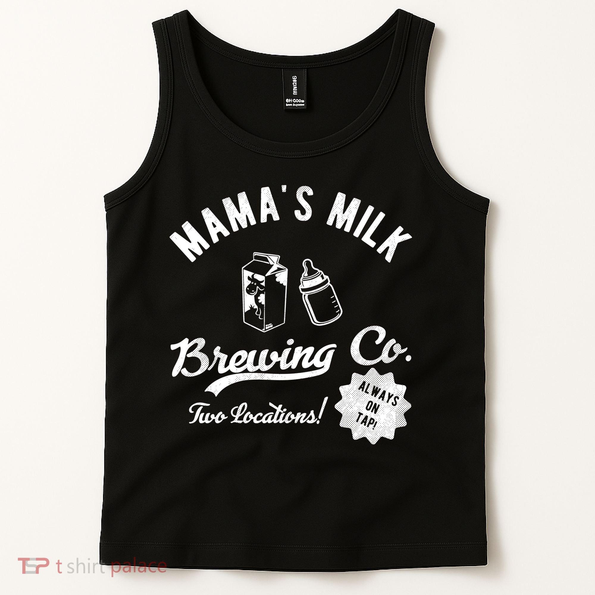 Mamas Milk Brewing Co Funny Cute Tank Top