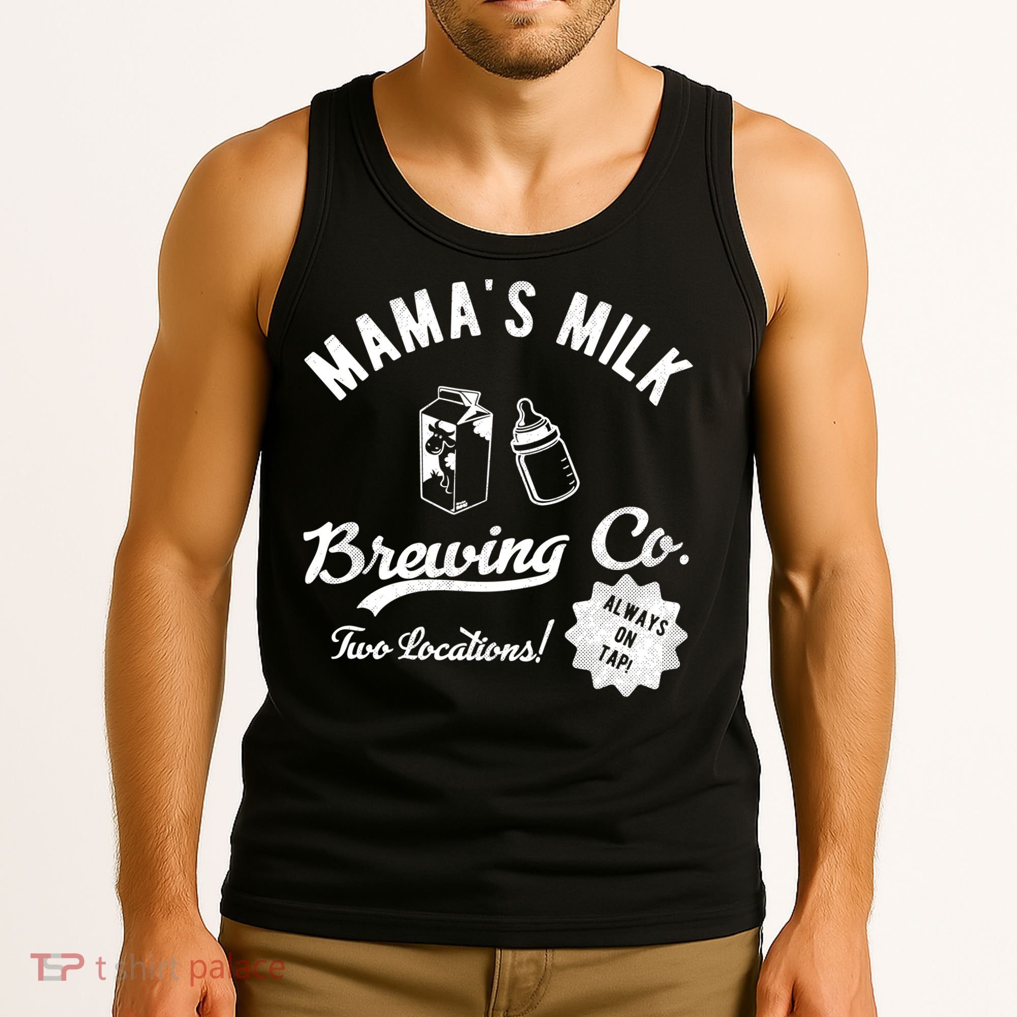 Mamas Milk Brewing Co Funny Cute Tank Top