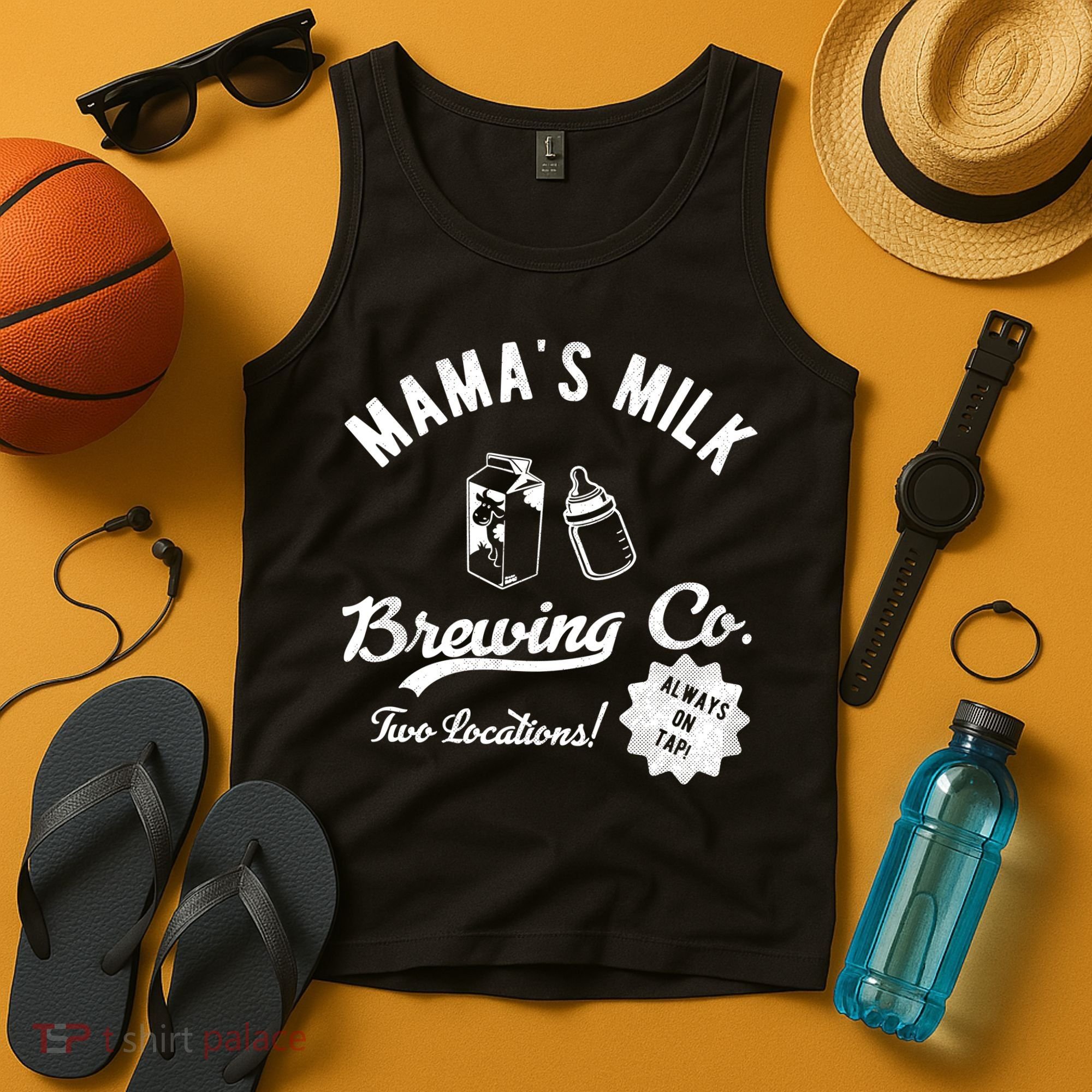 Mamas Milk Brewing Co Funny Cute Tank Top