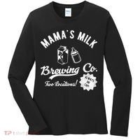 Mamas Milk Brewing Co Funny Cute Women's Long Sleeve Shirt thumb 0
