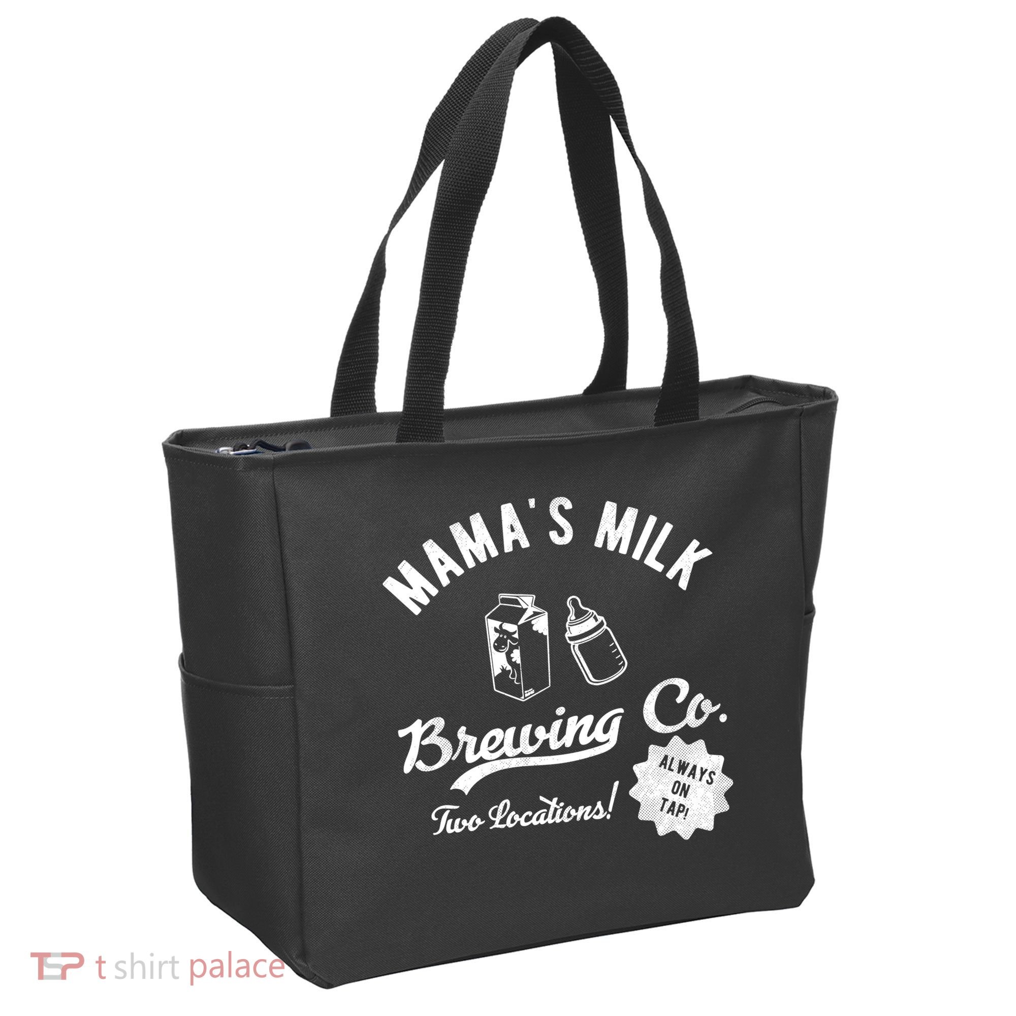 Mamas Milk Brewing Co Funny Cute Tote Bag
