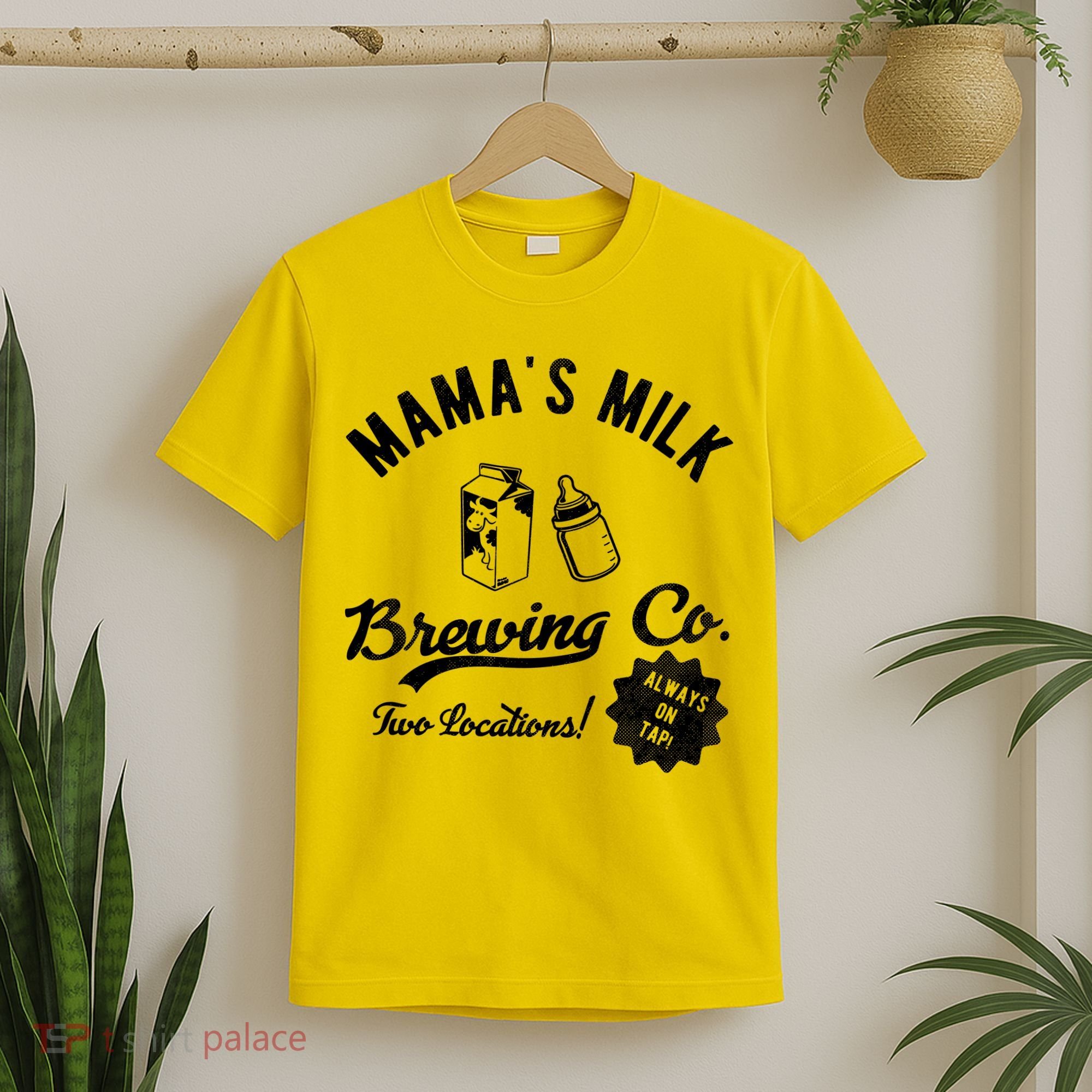 Mamas Milk Brewing Co Funny Cute T-Shirt