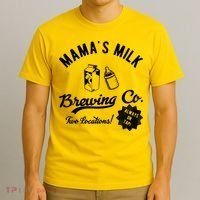 Mamas Milk Brewing Co Funny Cute T-Shirt thumb 3