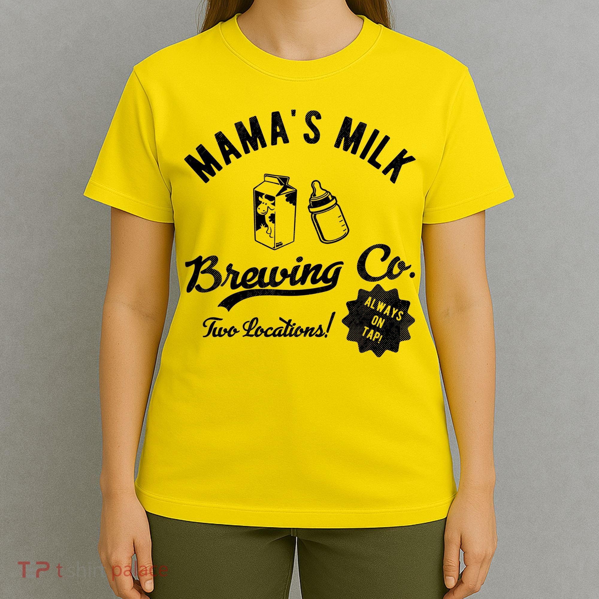 Mamas Milk Brewing Co Funny Cute T-Shirt