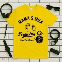 Mamas Milk Brewing Co Funny Cute T-Shirt thumb 5