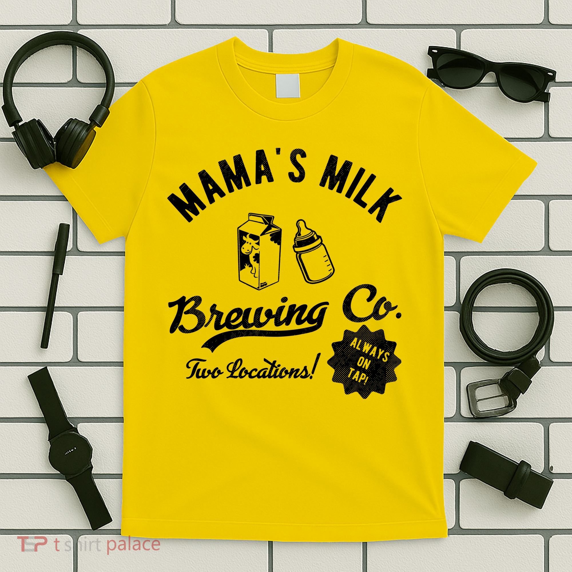Mamas Milk Brewing Co Funny Cute T-Shirt