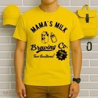 Mamas Milk Brewing Co Funny Cute T-Shirt thumb 6