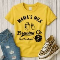 Mamas Milk Brewing Co Funny Cute Women's T-Shirt thumb 3