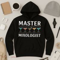 Master Mixology Barkeeper Bartender Mixer Hoodie thumb 3