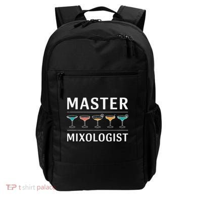 Master Mixology Barkeeper Bartender Mixer Backpack