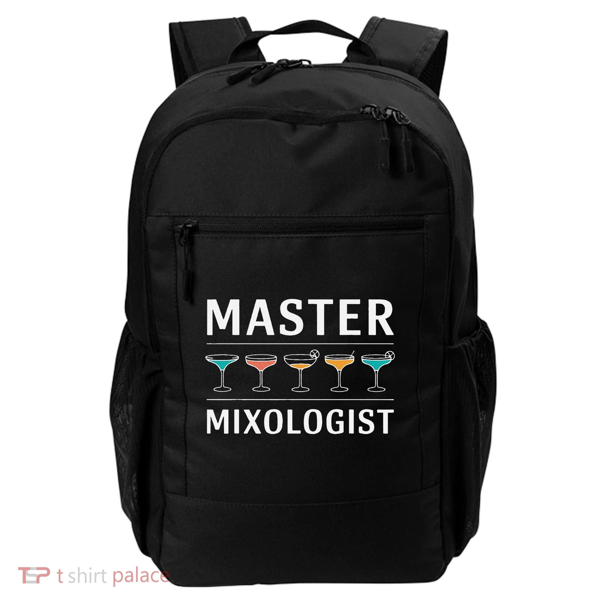 Master Mixology Barkeeper Bartender Mixer Backpack