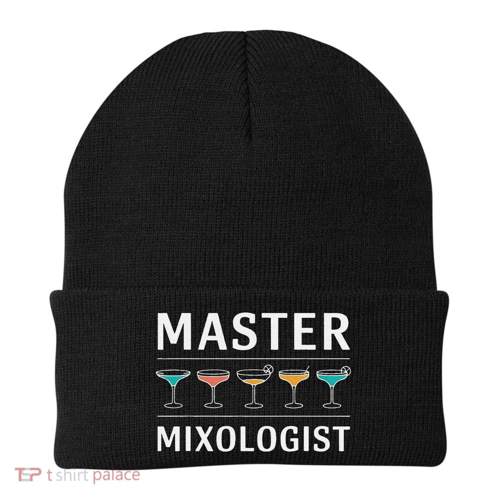 Master Mixology Barkeeper Bartender Mixer Beanie