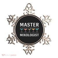 Master Mixology Barkeeper Bartender Mixer Ornament thumb 0
