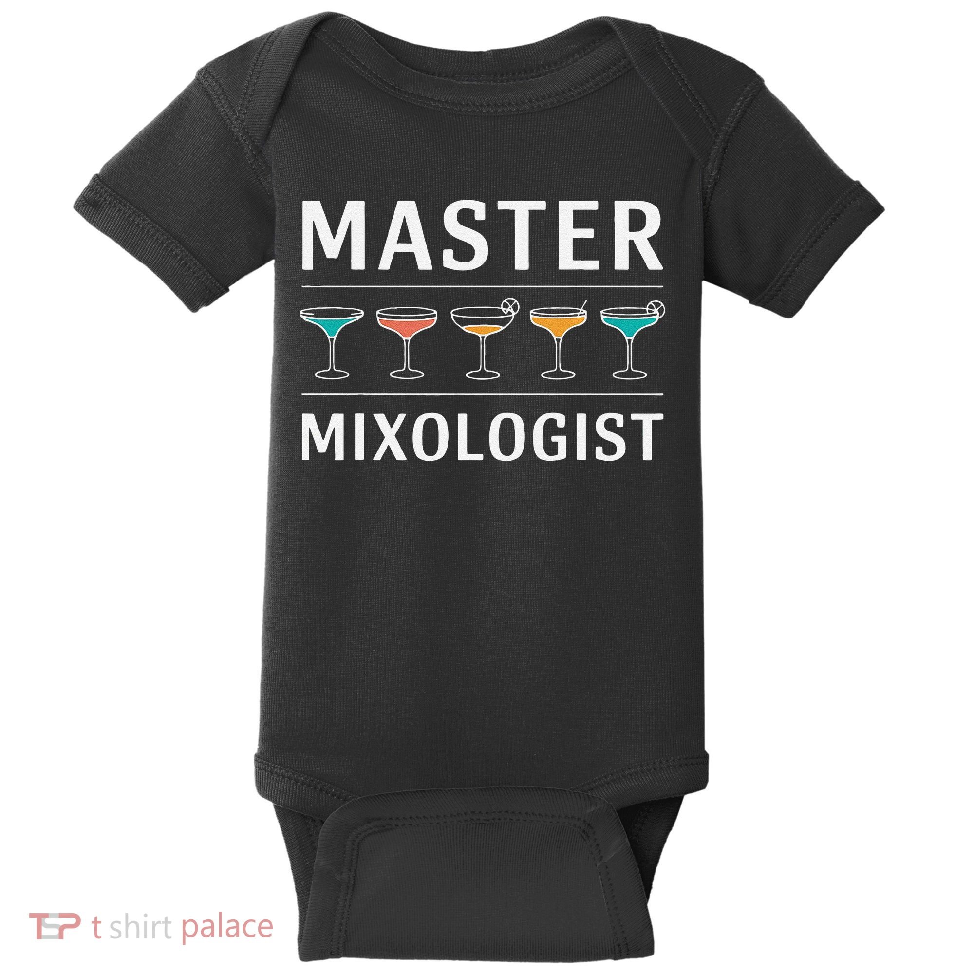 Master Mixology Barkeeper Bartender Mixer Baby Bodysuit