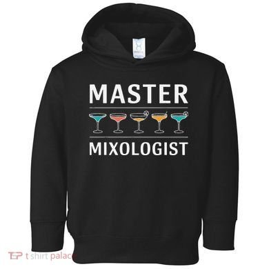 Master Mixology Barkeeper Bartender Mixer Toddler Hoodie
