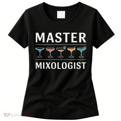 Master Mixology Barkeeper Bartender Mixer Women's T-Shirt