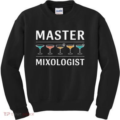 Master Mixology Barkeeper Bartender Mixer Kids Sweatshirt