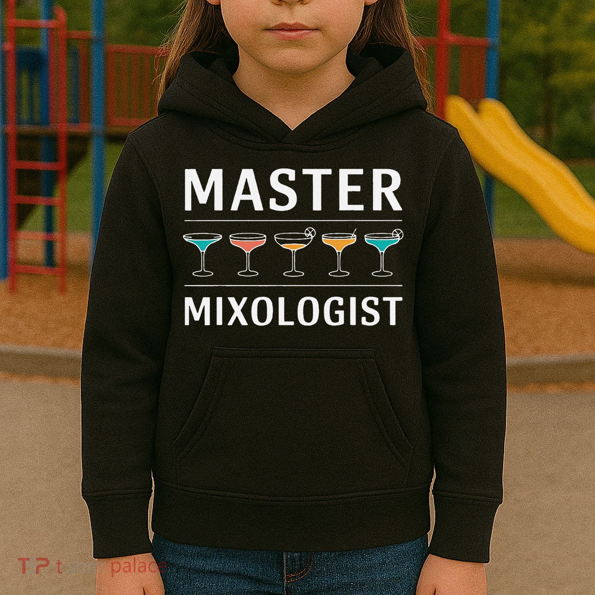 Master Mixology Barkeeper Bartender Mixer Kids Hoodie