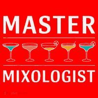 Master Mixology Barkeeper Bartender Mixer Santa Hat thumb 1