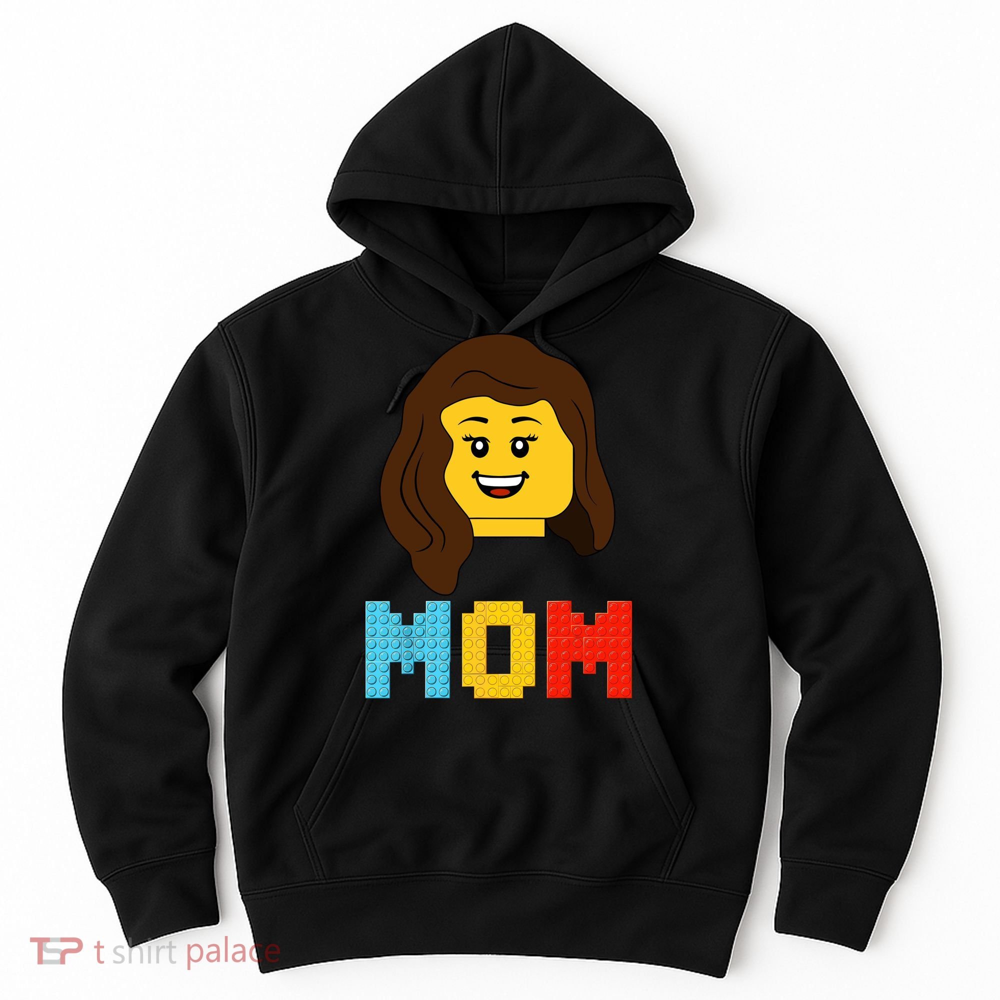 Mom Master Builder Building Bricks Blocks Matching Family Hoodie
