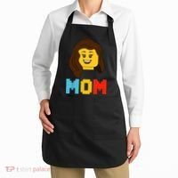 Mom Master Builder Building Bricks Blocks Matching Family Apron thumb 2