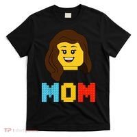 Mom Master Builder Building Bricks Blocks Matching Family T-Shirt thumb 0