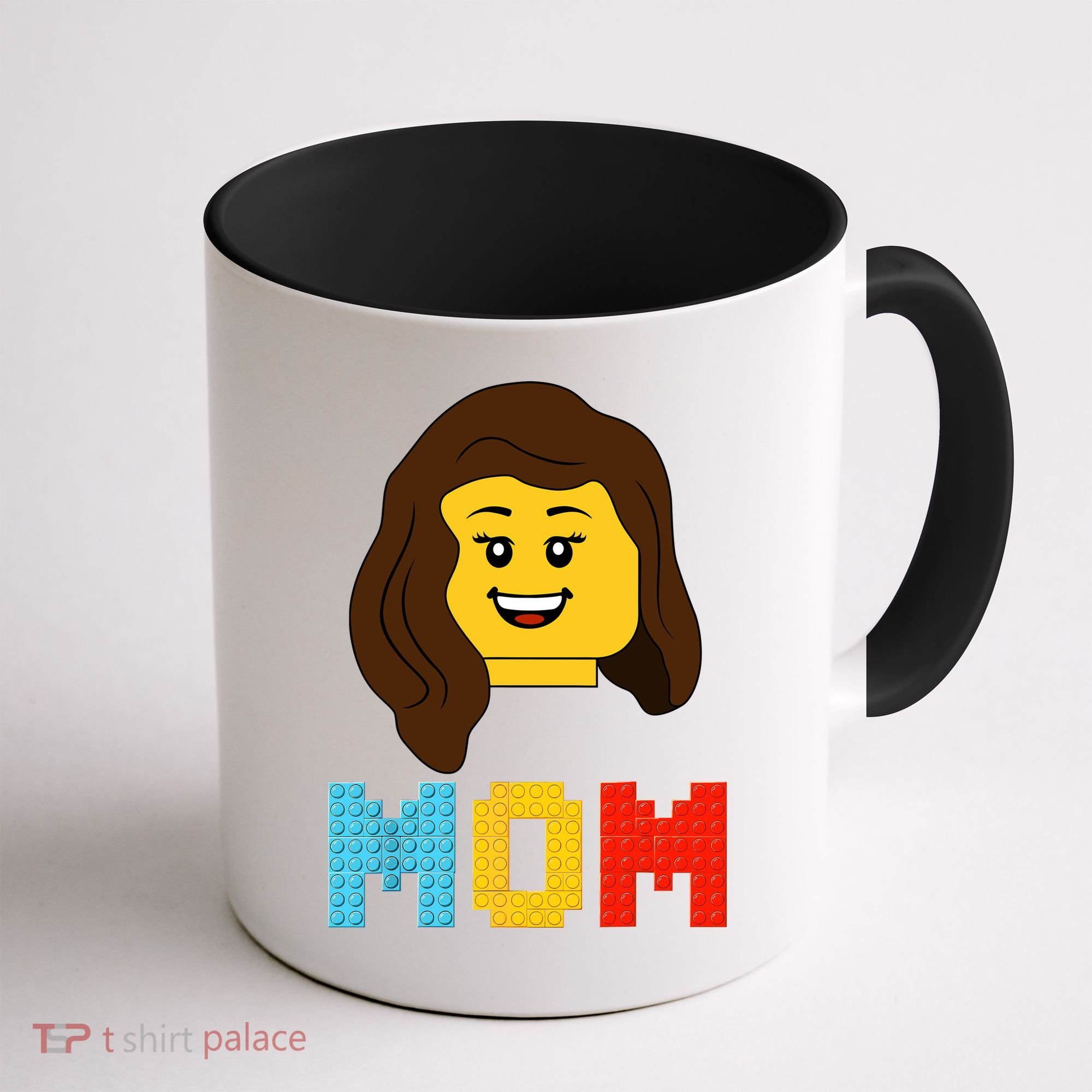Mom Master Builder Building Bricks Blocks Matching Family Coffee Mug
