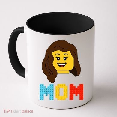 Mom Master Builder Building Bricks Blocks Matching Family Coffee Mug