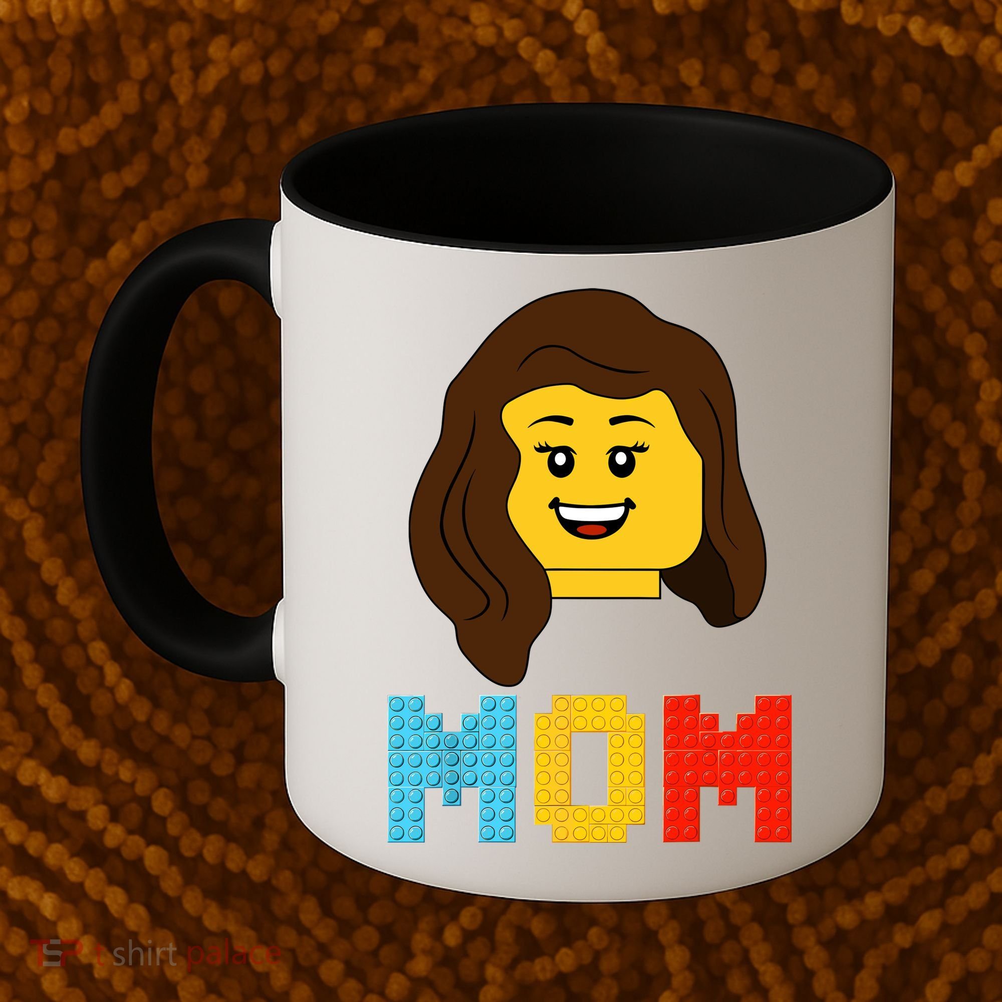 Mom Master Builder Building Bricks Blocks Matching Family Coffee Mug