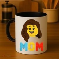Mom Master Builder Building Bricks Blocks Matching Family Coffee Mug thumb 4