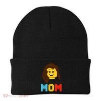 Mom Master Builder Building Bricks Blocks Matching Family Beanie thumb 0