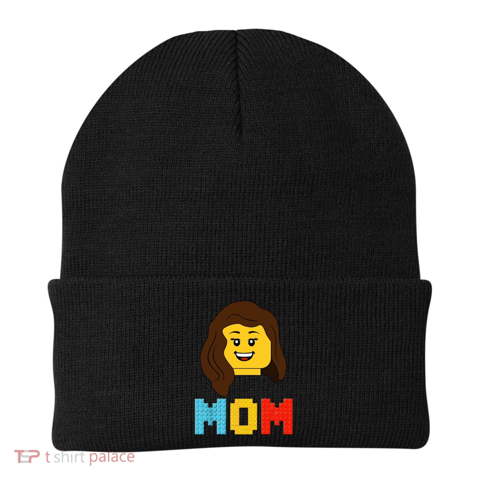 Mom Master Builder Building Bricks Blocks Matching Family Beanie