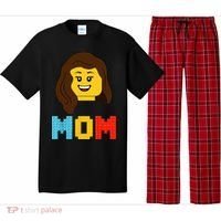 Mom Master Builder Building Bricks Blocks Matching Family Pajama Set thumb 0