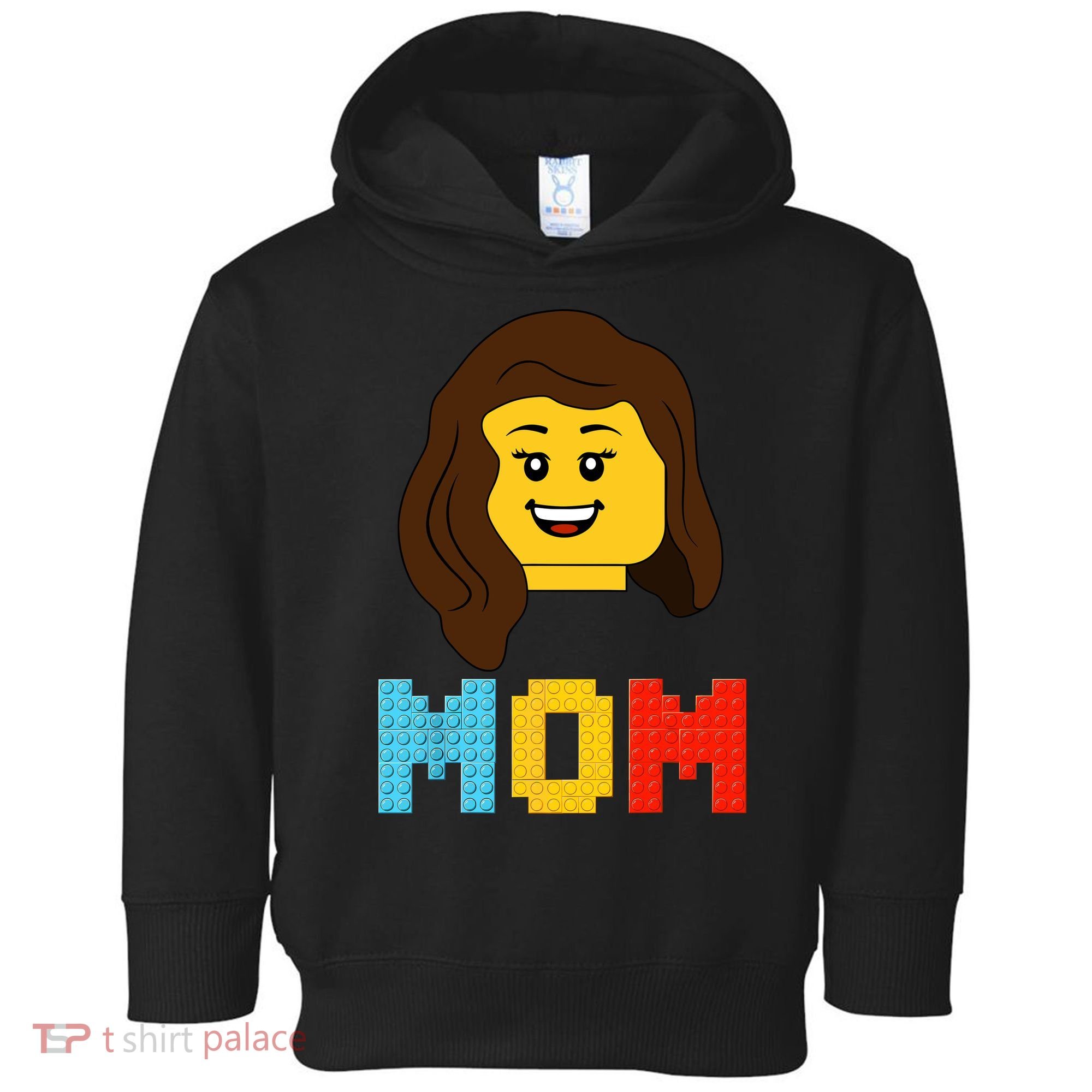 Mom Master Builder Building Bricks Blocks Matching Family Toddler Hoodie