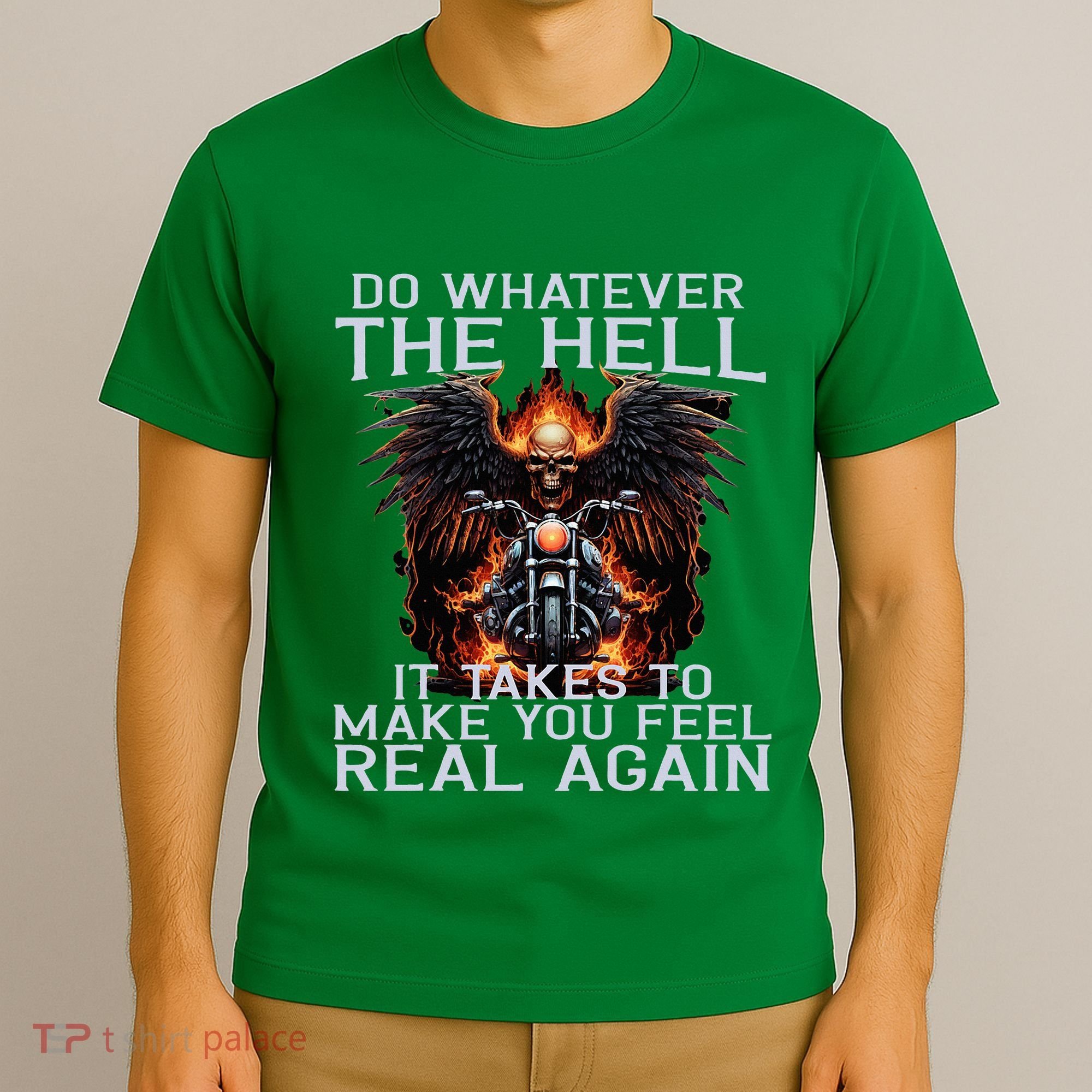 Motorbike Motorcyclist Biker Chopper Bike Motorcycles T-Shirt