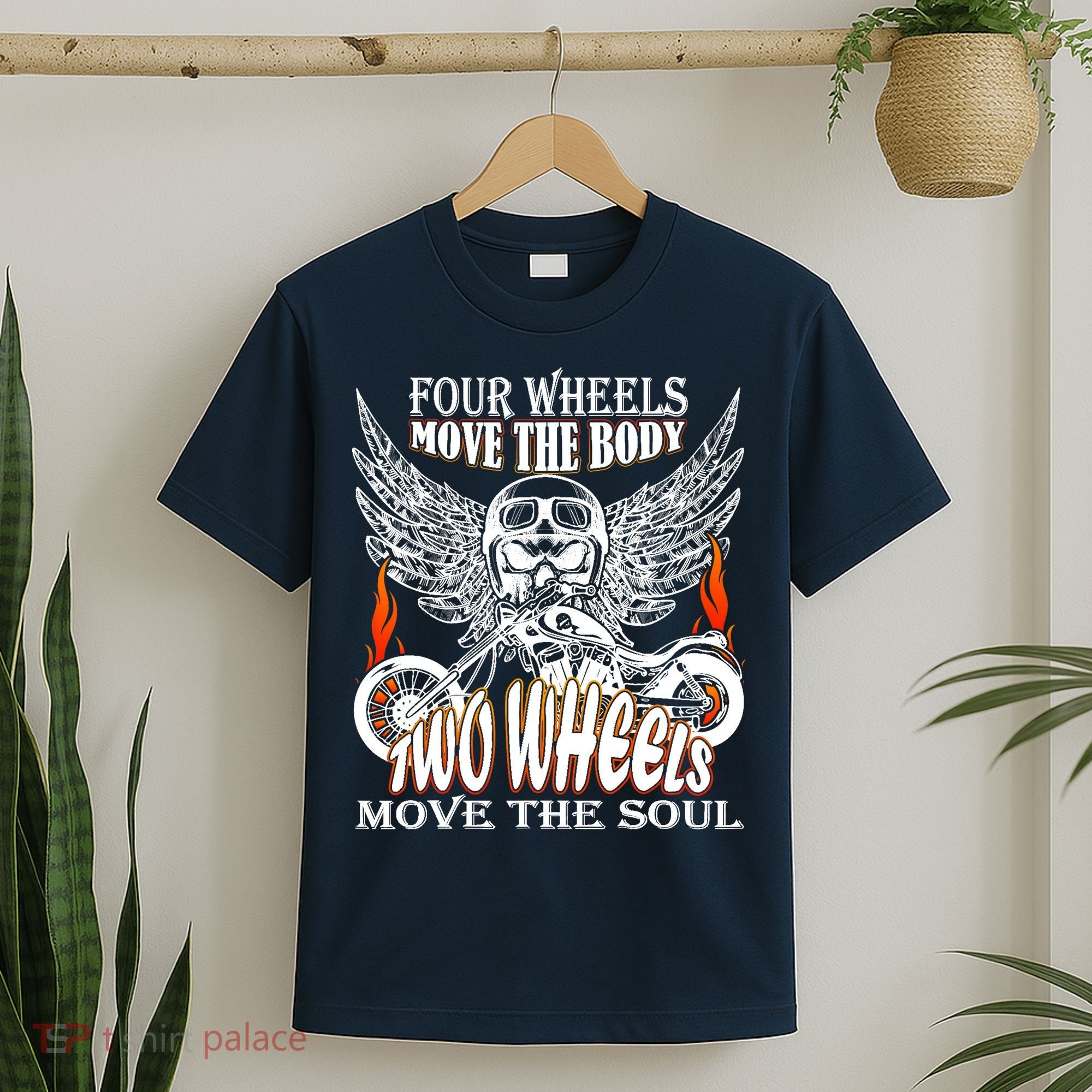 Motorbike Motorcyclist Biker Chopper Bike Motorcycles T-Shirt