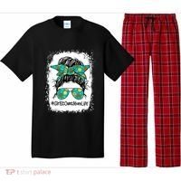 Momlife Messy Bun Scout Cookie Mom Gift Pajama Set thumb 0