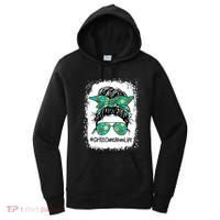 Momlife Messy Bun Scout Cookie Mom Gift Women's Hoodie thumb 0