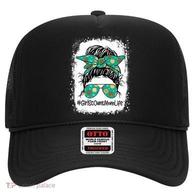 Momlife Messy Bun Scout Cookie Mom Gift Hat