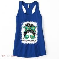 Momlife Messy Bun Scout Cookie Mom Gift Women's Tank Top thumb 0
