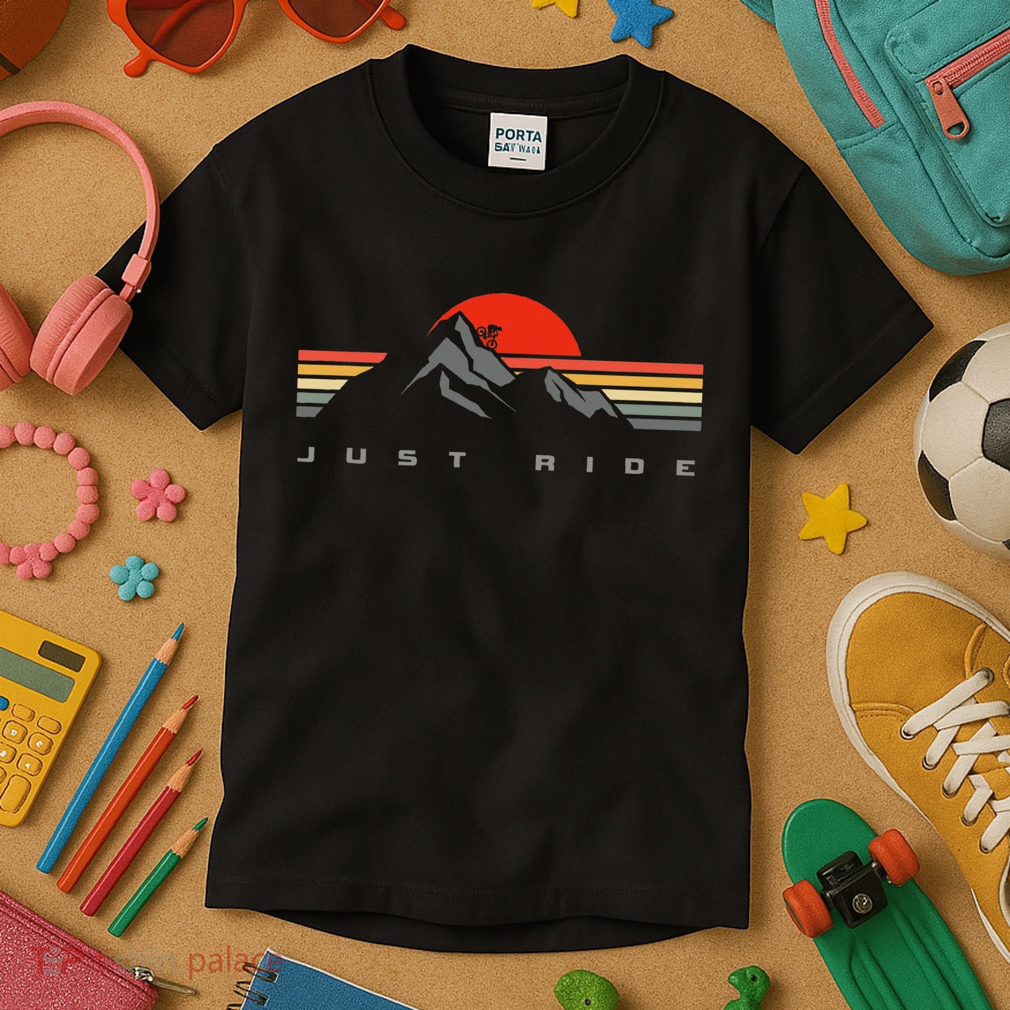 Mtb Mountain Bike Apparel Mtb Mountain Bike Kids T-Shirt