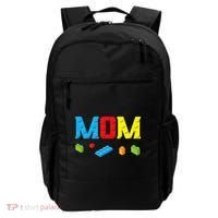 Mom Master Builder Building Bricks Blocks Family Set Parents Backpack thumb 0