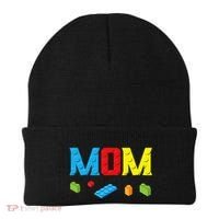 Mom Master Builder Building Bricks Blocks Family Set Parents Beanie thumb 0