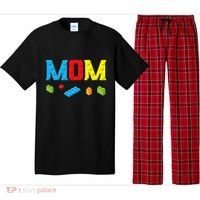 Mom Master Builder Building Bricks Blocks Family Set Parents Pajama Set thumb 0