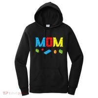 Mom Master Builder Building Bricks Blocks Family Set Parents Women's Hoodie thumb 0