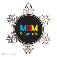 Mom Master Builder Building Bricks Blocks Family Set Parents Ornament thumb 0