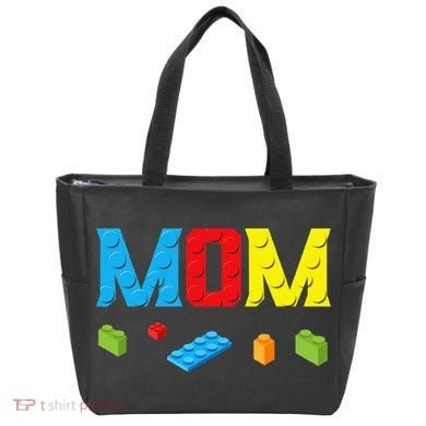 Mom Master Builder Building Bricks Blocks Family Set Parents Tote Bag